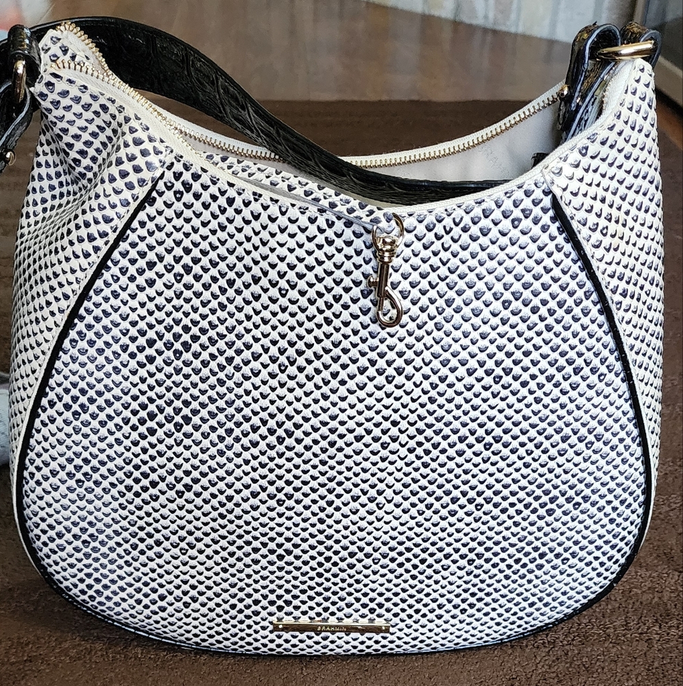 EUC Brahmin Amira Black Tala purse